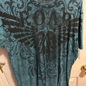 Roar Teal Graphic T-Shirt